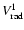 $V^1_{\rm rad}$