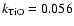 $k_{\rm TiO}=0.056$