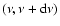 $(\nu, \nu + {\rm d} \nu)$