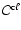 ${\cal C}^{{\rm c} \ell}$