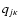 $q_{j \kappa}$