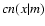 $cn(x\vert m)$