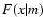 $F(x\vert m)$
