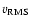 $v_{\rm {RMS}}$