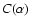 $C(\alpha)$