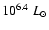 $10^{6.4}~L_{\odot}$