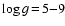 $\log g\hspace{-0.5mm} =\hspace{-0.5mm} 5{-}9$