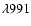 $\lambda991$