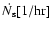 $\dot{N_{{\rm s}}}[1/{\rm hr}]$