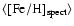 $\langle{\rm [Fe/H]}_{\rm spect}\rangle$