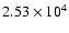 $2.53\times10^{4}$