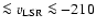 $\protect\la v_{\rm LSR} \protect\la-210$