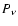 $P_\nu$
