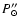 $P_\odot^{\prime\prime}$