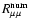 $R_{\mu\mu}^{\rm num}$