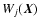 $W_j(\vec{X})$