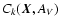 $C_k(\vec{X},A_V)$