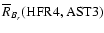 $\overline{R}_{B_r}({\rm HFR4,AST3})$