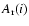 $A_{\rm r}(i)$