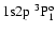 ${\rm 1s2p}\ ^3{\rm P}^{\rm o}_1$