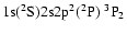 ${\rm 1s}(^2{\rm S}){\rm 2s2p}^2(^2{\rm P})\ ^3{\rm P}_{2}$