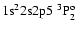 ${\rm 1s}^2{\rm 2s2p}5\ ^3{\rm P}^{\rm o}_{2}$