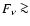 $F_{\nu} \ga$