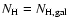 $N_{\rm H} = N_{\rm H,gal}$