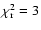 $\chi^2_{\rm r} = 3$