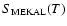 $S_{\rm MEKAL}(T)$