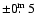 $\pm0\hbox{$.\!\!^{\rm m}$ }5$