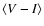 $\langle V-I \rangle$