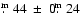 $\hbox{$.\!\!^{\rm m}$ }44~\pm~0\hbox{$.\!\!^{\rm m}$ }24$