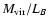 $M_{{\rm vir}}/L_B$