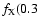 $f_{\rm X}(0.3$