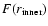 $F(r_{\rm inner})$