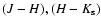 $(J-H),(H-K_{\rm s})$