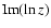 ${\rm Im}(\ln z)$