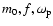 $m_0,f,\omega_{\rm p}$