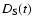 $D_{\rm S}(t)$