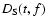 $D_{\rm S}(t,f)$
