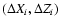 $(\Delta X_i,\Delta Z_i)$