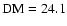 ${\rm DM}=24.1$