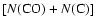 $[N({\rm CO}) + N({\rm C})]$