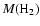 $M({\rm H_{2}})$