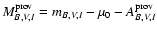 $M_{B,V,I}^{\rm
prov}=m_{B,V,I}-\mu_{0}-A_{B,V,I}^{\rm prov}$
