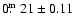 $0\hbox{$.\!\!^{\rm m}$ }21\pm0.11$