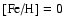 $\mbox{[Fe/H]}=0$