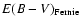 $E(B-V)_{\rm Fernie}$