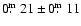$0\hbox{$.\!\!^{\rm m}$ }21\pm0\hbox{$.\!\!^{\rm m}$ }11$